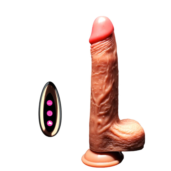 8″ Realistic Remote Control Wriggling Dildo