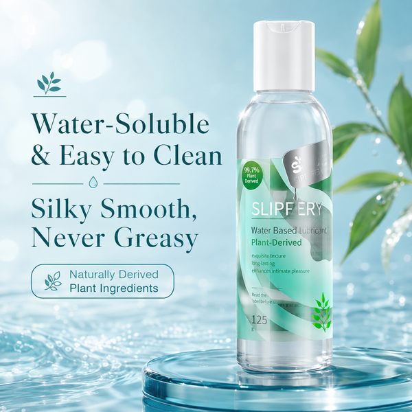 Wet Stuff Slippery Water-Based Lubricant Odorless Silky Smooth