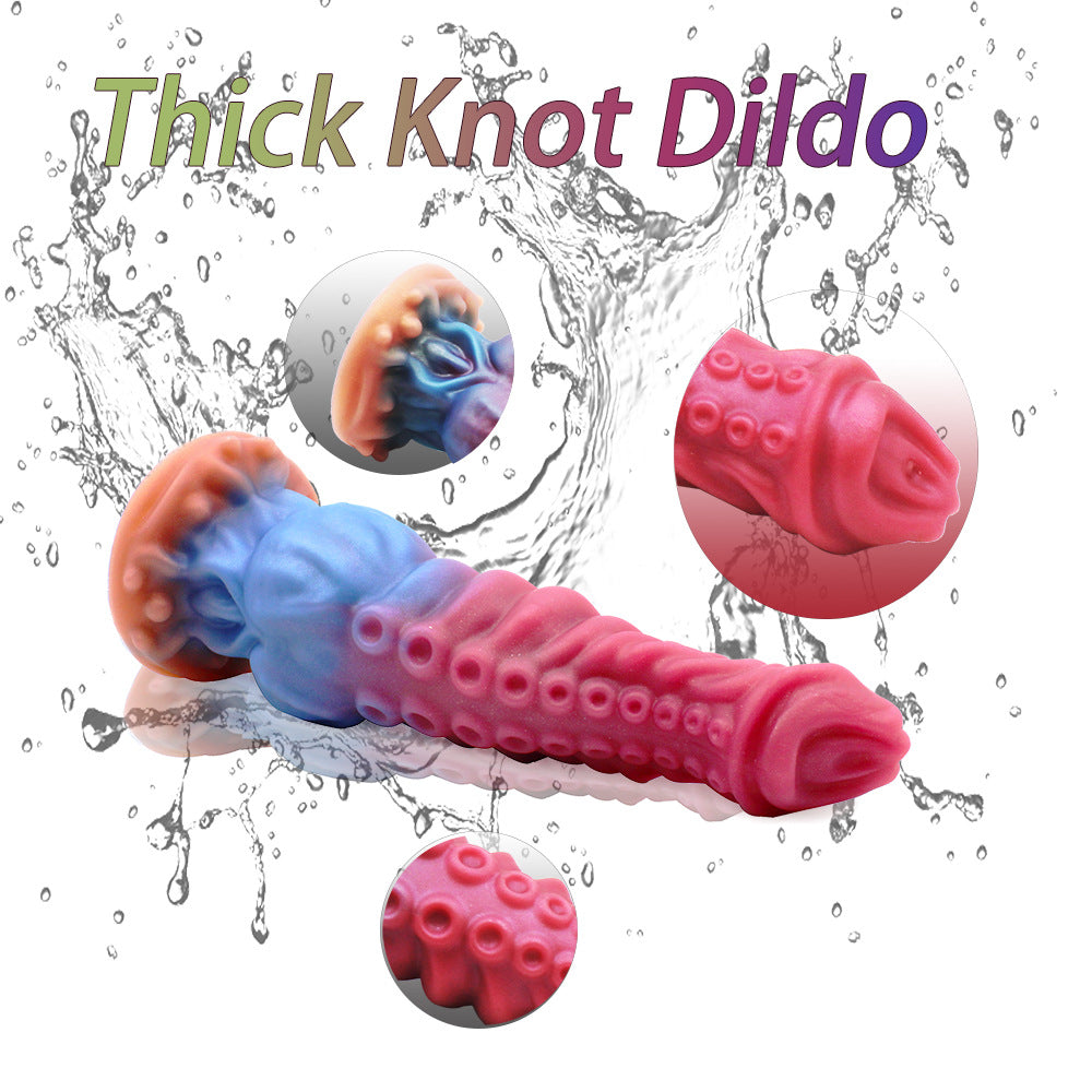 Super Soft Large Octopus Knot Dildo - Thick Realistic Tentacle Sex Toy