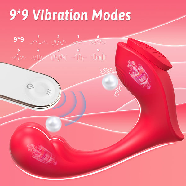 Remote Control Magnetic Lay-on G-Spot Vibrator for Women