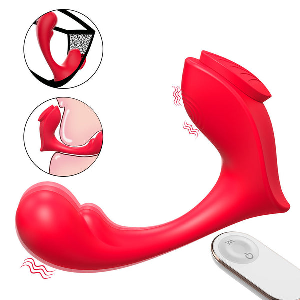 Remote Control Magnetic Lay-on G-Spot Vibrator for Women