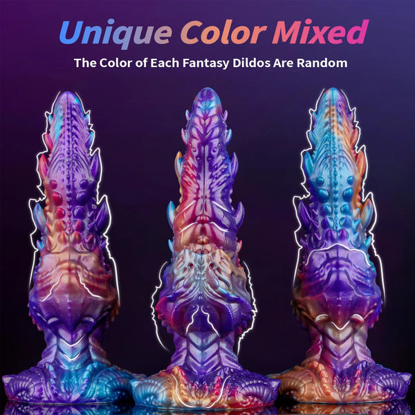 Alien Monster Silicone Realistic Dildo - Sex Toy
