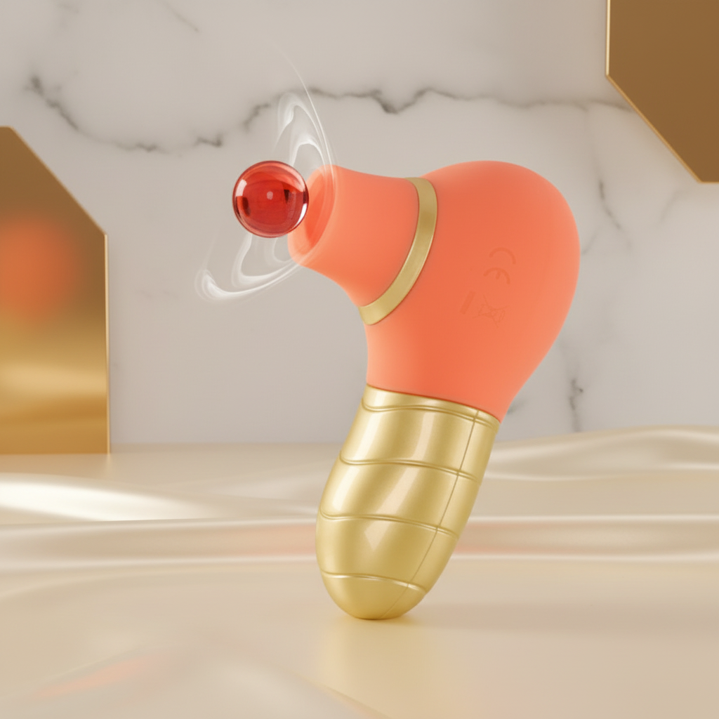 quiet external clitoral stimulator for minimalist self-care ritual
