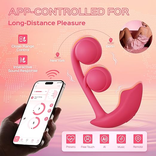Melody Wearable G Spot Vibrator, App Remote  9 Modes