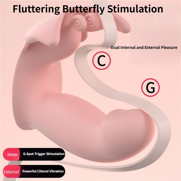 Butterfly Wearable Remote Internal Egg Vibrator for Women Orgasm