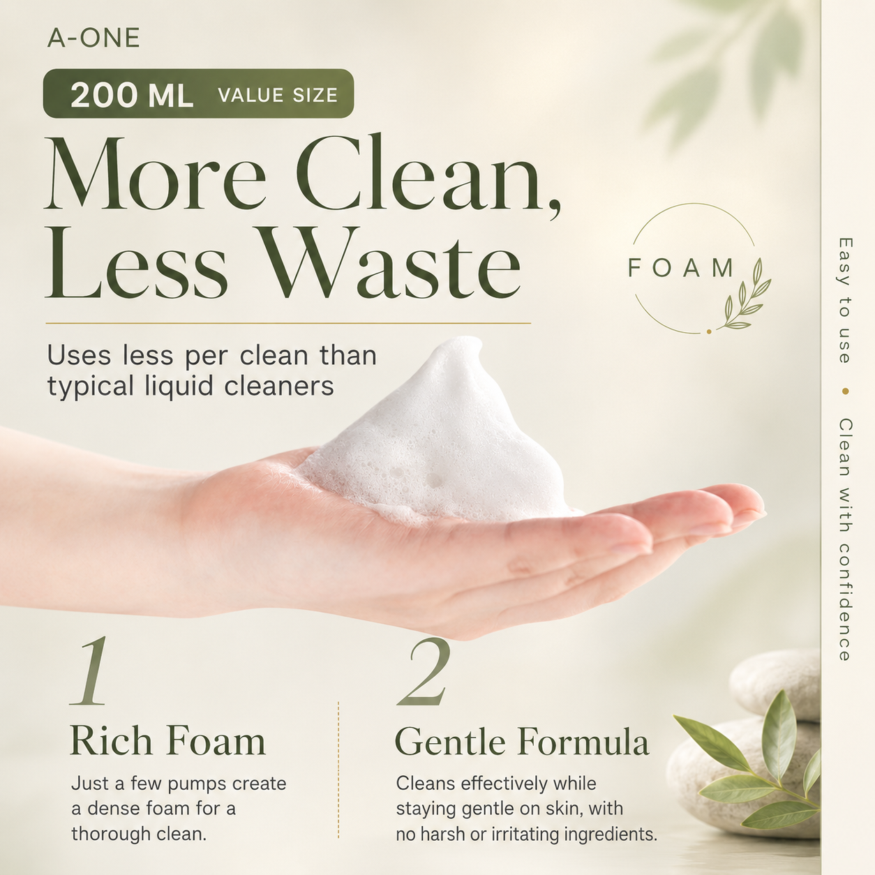 Foam Toy Cleaner 200ml  Odorless &PH-Balanced