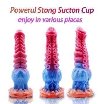 Super Soft Large Octopus Knot Dildo - Thick Realistic Tentacle Sex Toy