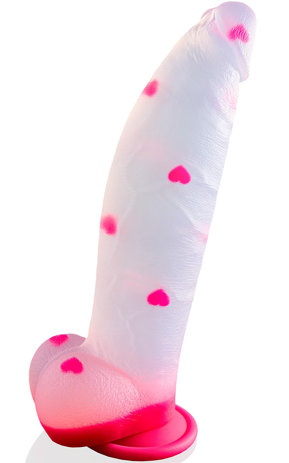 8" Thick Girthy Fantasy Dildo with Strong Suction Cup for Anal Use