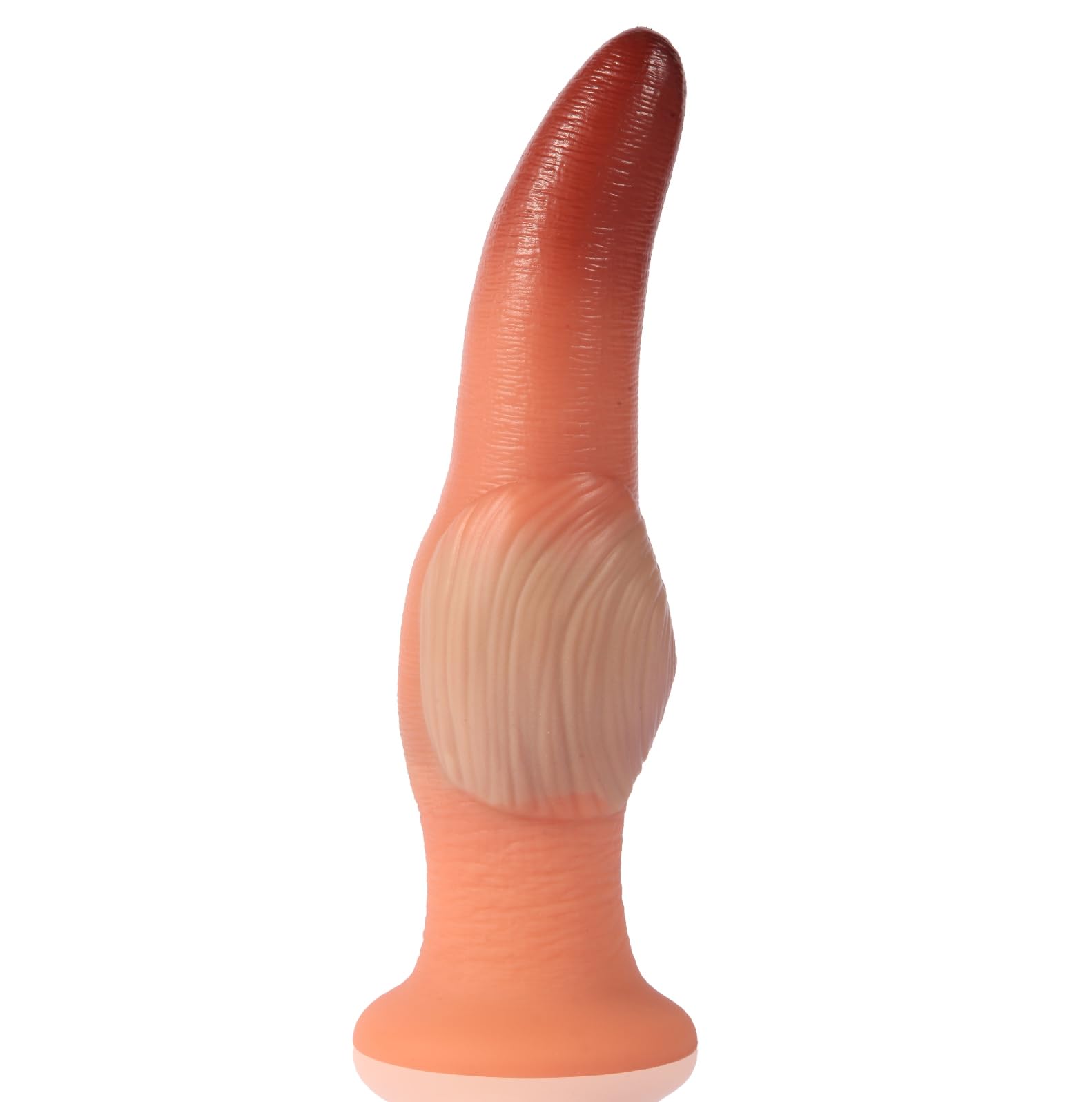 11.8" XL Silicone Fantasy Knot Dildo, 3.25" Suction Base