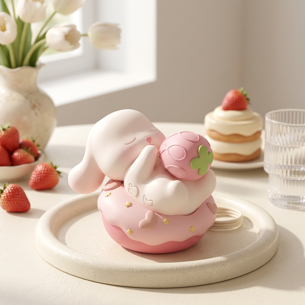 Kawaii Bunny Vibrator – Pulse Suction & Deep Vibration