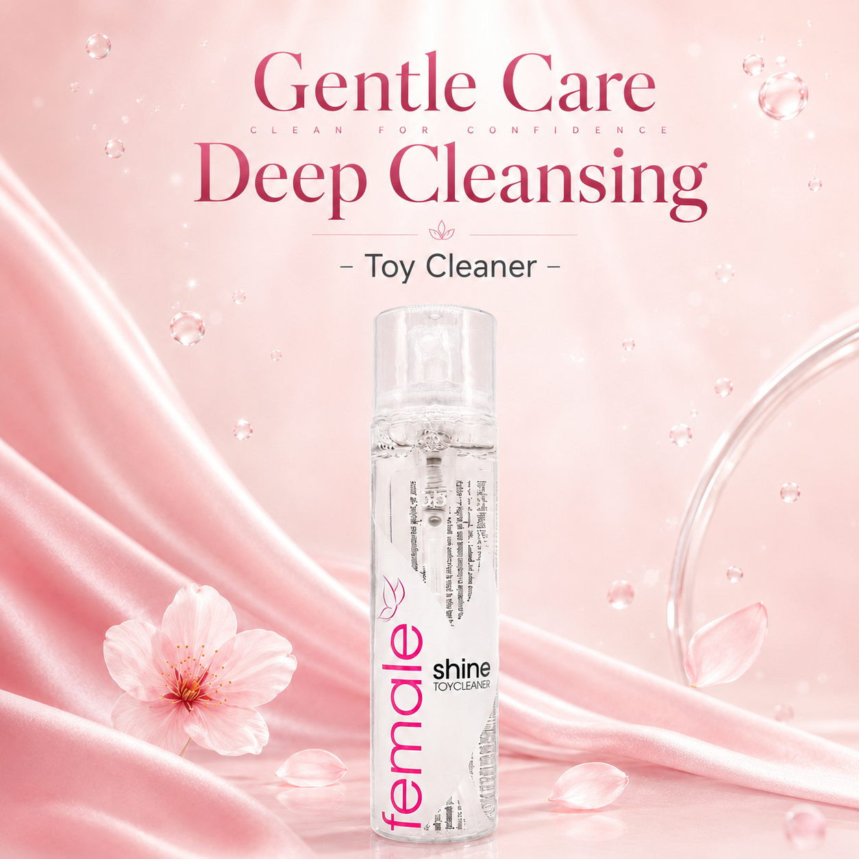 Gentle Sex Toy Cleaner 120ml Alcohol-Free Silicone Safe Spray