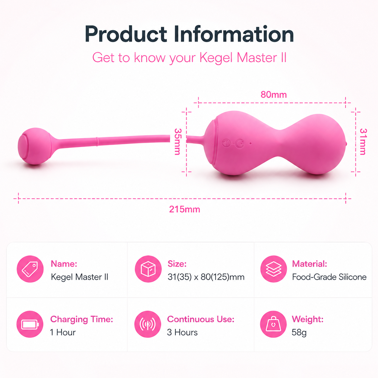 APP Kegel Balls for Postpartum Pelvic Floor & Vaginal Tightening