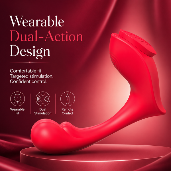 Remote Control Magnetic Lay-on G-Spot Vibrator for Women
