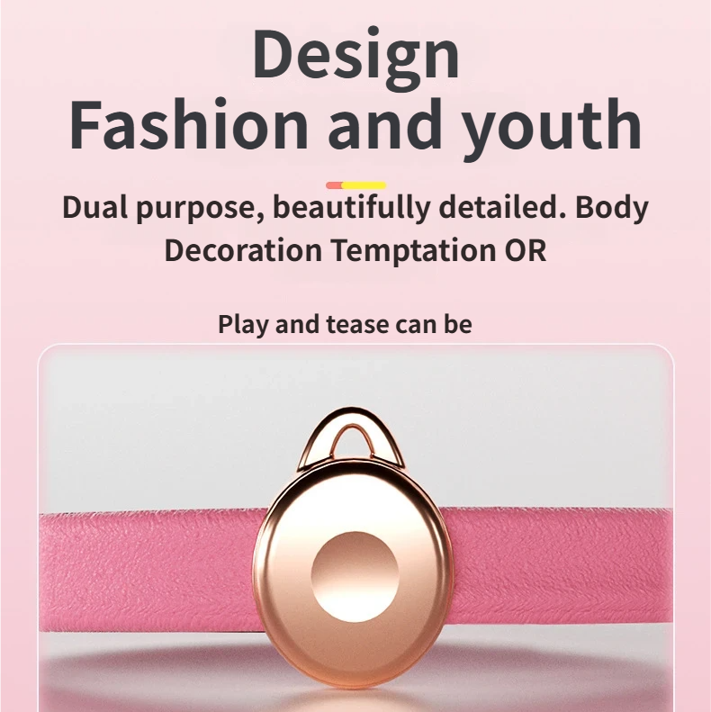 Teasing Kit - Vibrating Nipple Clamps-Dual-purpose, exquisite with details. Body decoration,tempting OR playful teasing, both acceptable
