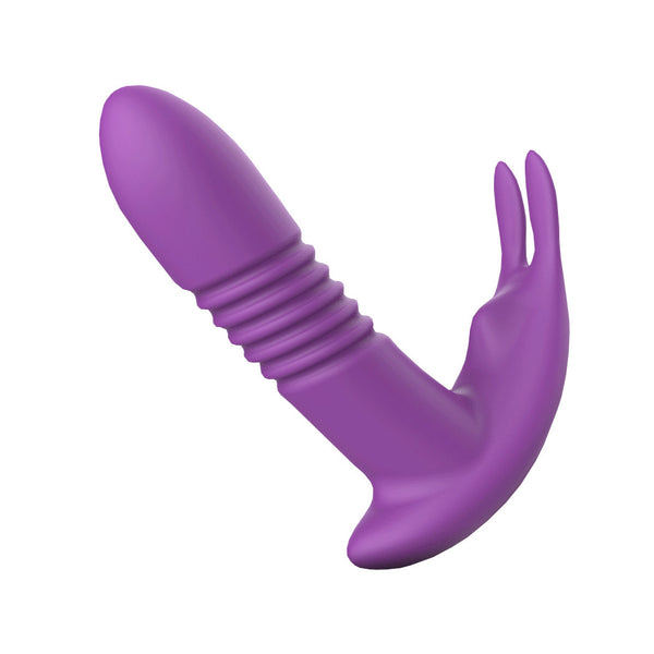 Thrusting Wearable Vibrator – Remote Controlled Clitoral & G-Spot