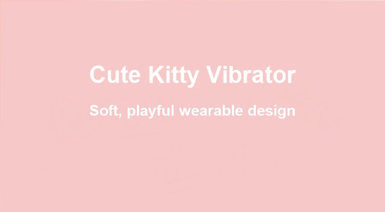 Cute Kitty Rabbit Vibrator Brand Banner