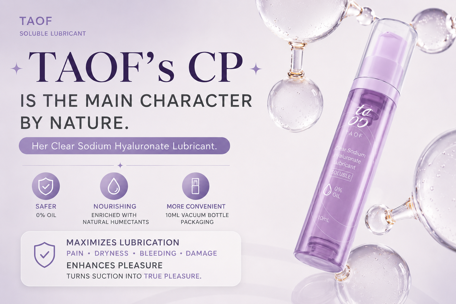 Stylish female torso vibrator with Built-in Lubrication