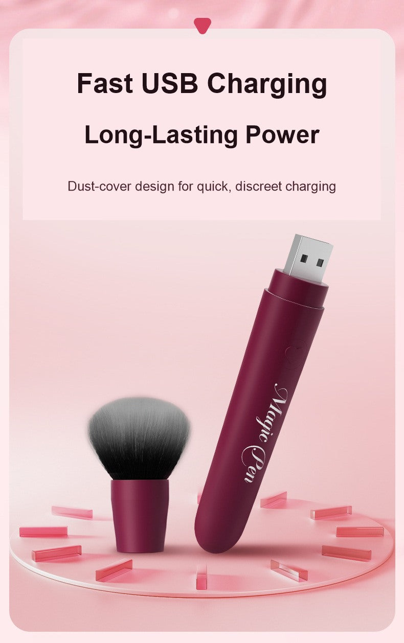 Fast Usb Charging Makeup Brush Vibrator