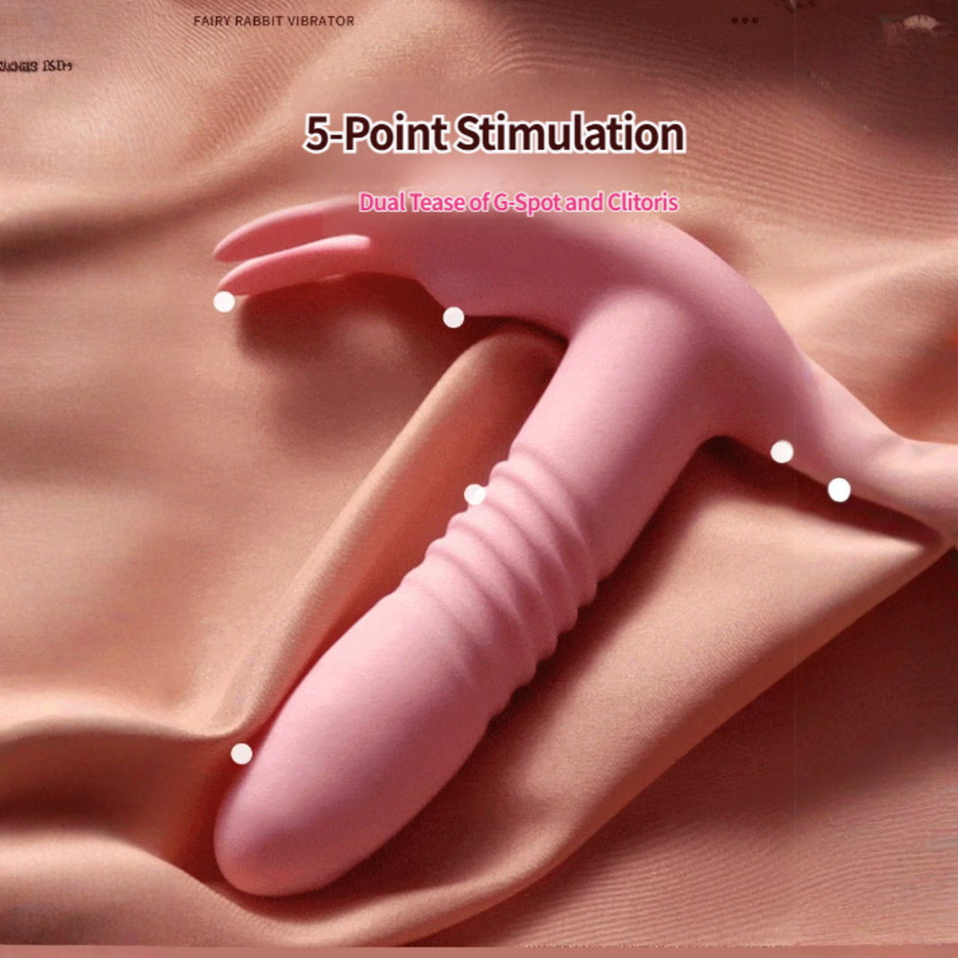 Thrusting Wearable Vibrator – Remote Controlled Clitoral & G-Spot