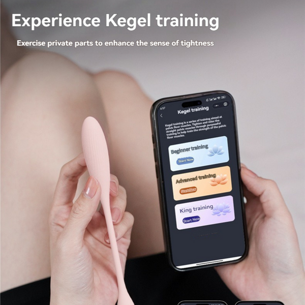 Mini Wearable Vibrator for Beginners with App Control