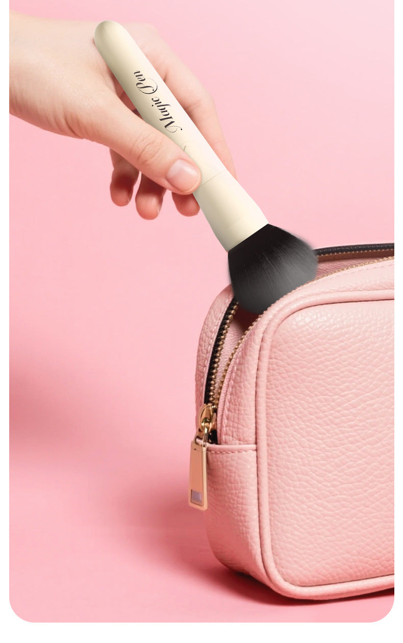 Makeup Brush Vibrator In Pink Travel Bag