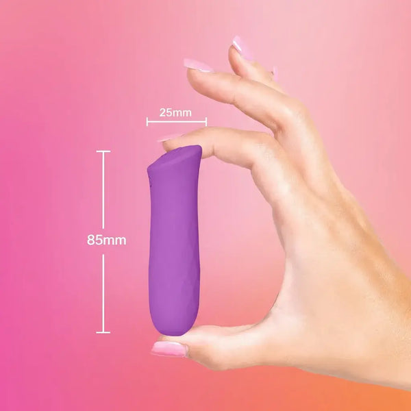 Mini Strong Bullet Vibrator – Silicone Love Egg for Clitoral Play