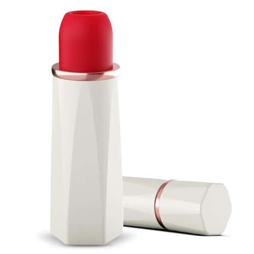 Mini Lipstick Vibrator, 9 Modes Suction Bullet Clitoral Stimulator