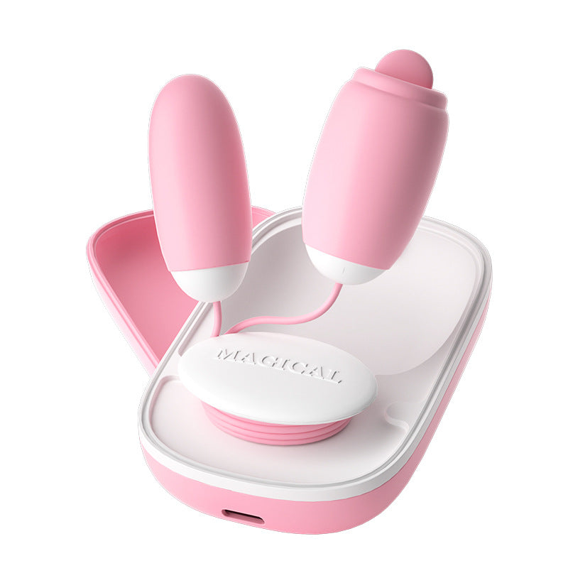 Pink Tongue Licking Magic Box Vibrator Case