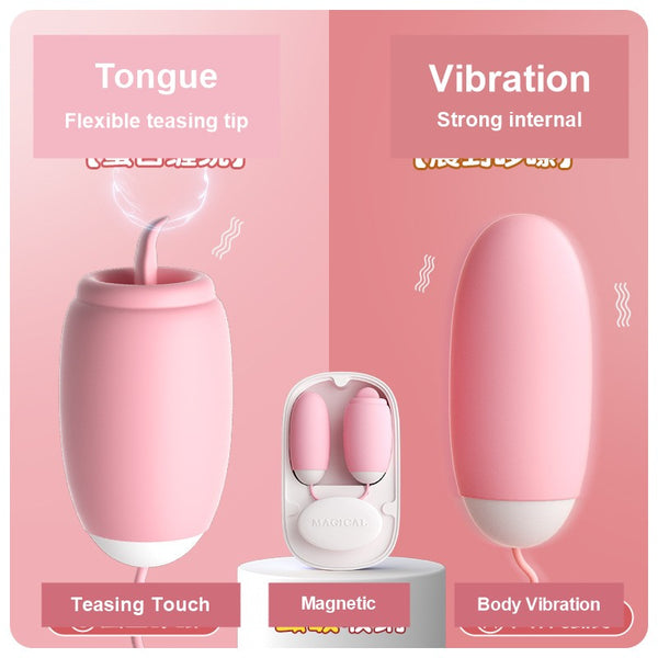 Magic Box Silicone Remote Rabbit Vibrator for Women