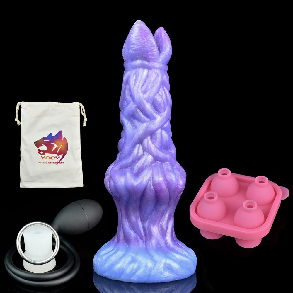   Powered Egg Laying Ovipositor-1 Red Mold Gelatin Jelly Egg + Black Air Bulb Pump + Storage Bag