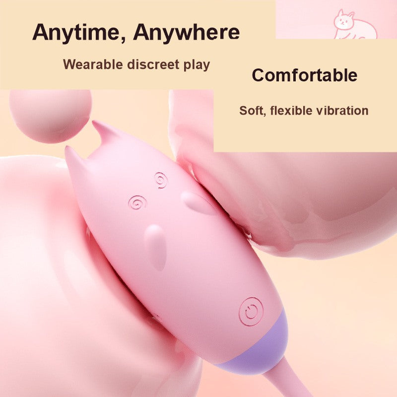 Wearable Kitty Rabbit Vibrator Anytime Play